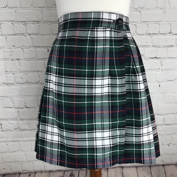 New Clothing Company Dresses & Skirts - Plaid Wrap Skirt